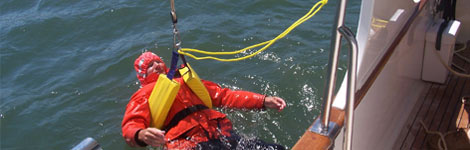 crew overboard drill training