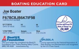 boating card