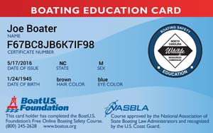 boating card