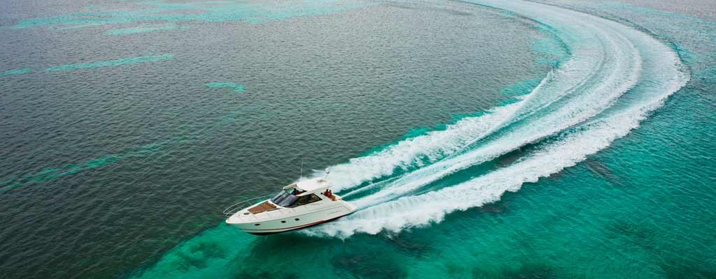 boat cruising on water