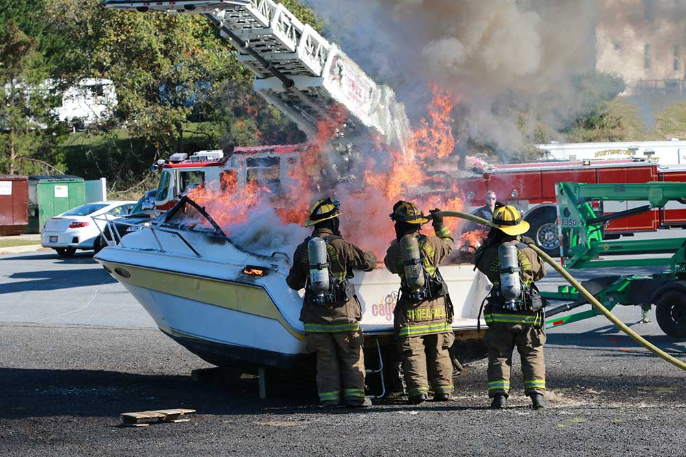 No Match for a Portable Extinguisher