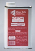 a can of acetone